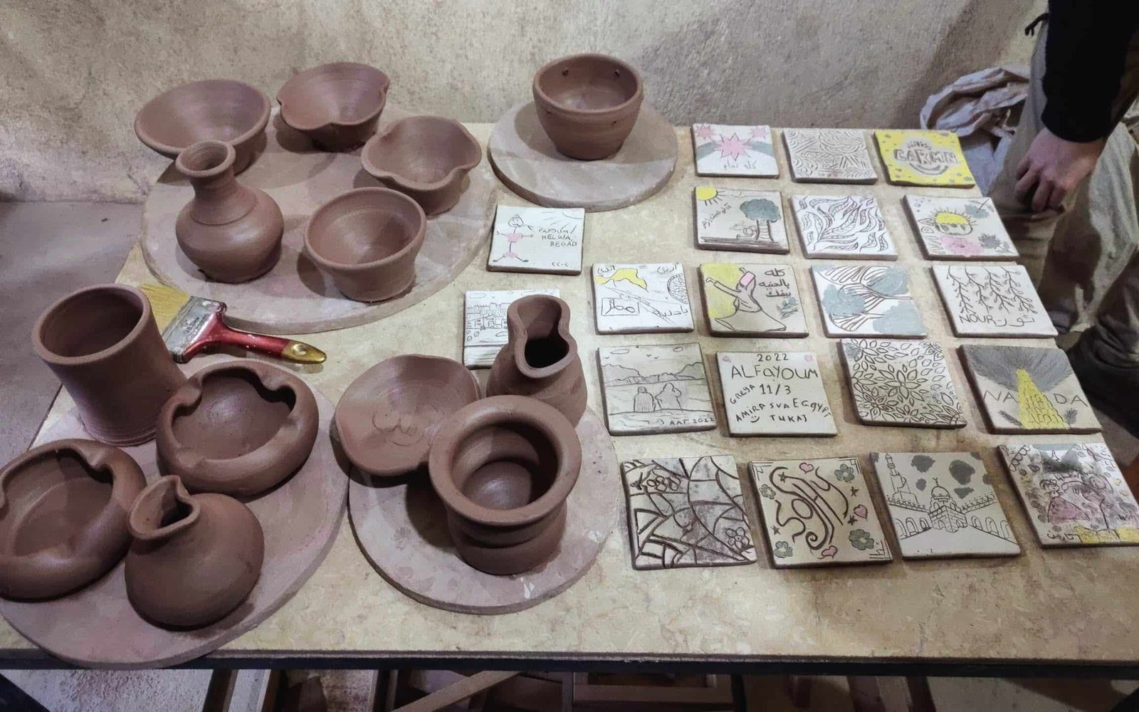 Eco Workshop in Fayoum Art and Handmade Pottery edited